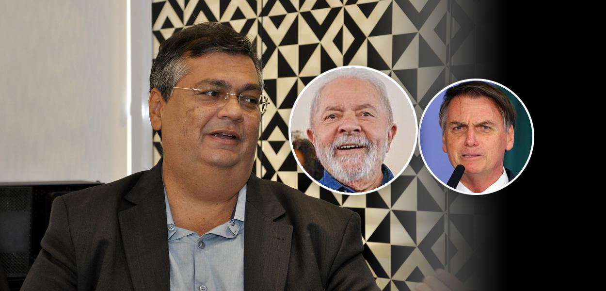 Flávio Dino, Lula e Bolsonaro