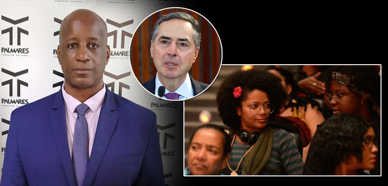 Sérgio Camargo e o ministro Luís Roberto Barroso