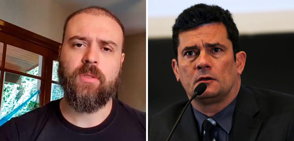 Nando Moura e Sergio Moro