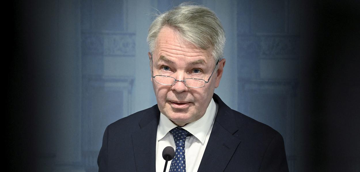 Ministro das Relações Exteriores finlandês, Pekka Haavisto