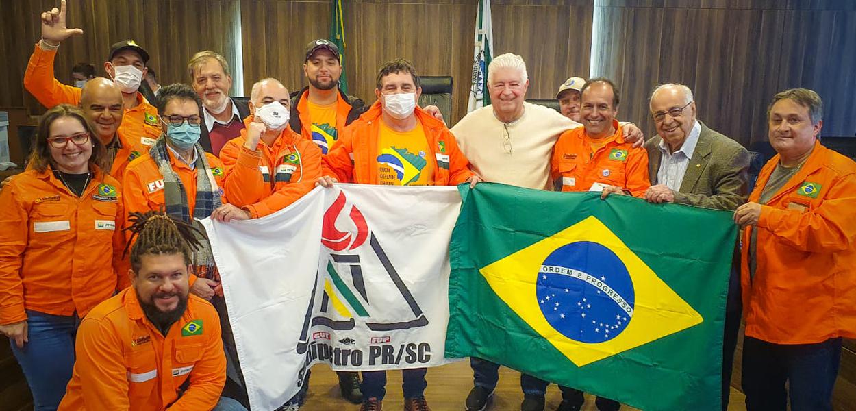 Roberto Requião e Guilherme Estrella