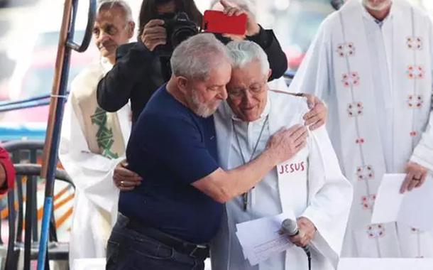 Lula e Dom Angélico Bernardino