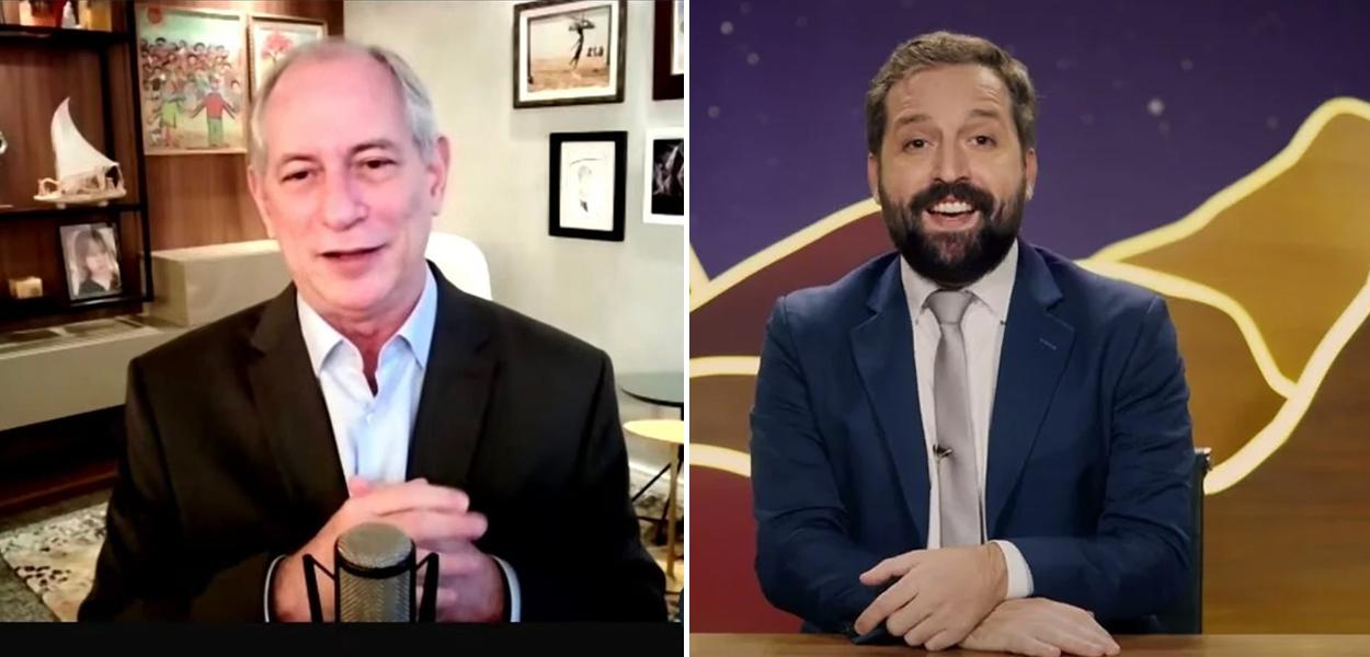 Ciro Gomes e Gregório Duvivier