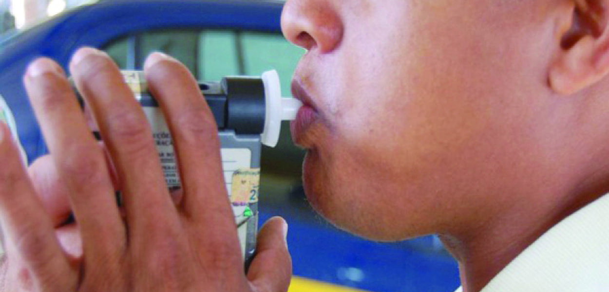 58 mil motoristas realizaram o teste do bafômetro em 2012