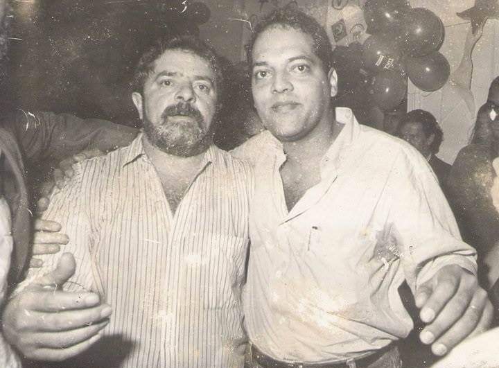 Lula e Alexandre Teixeira em 1994
