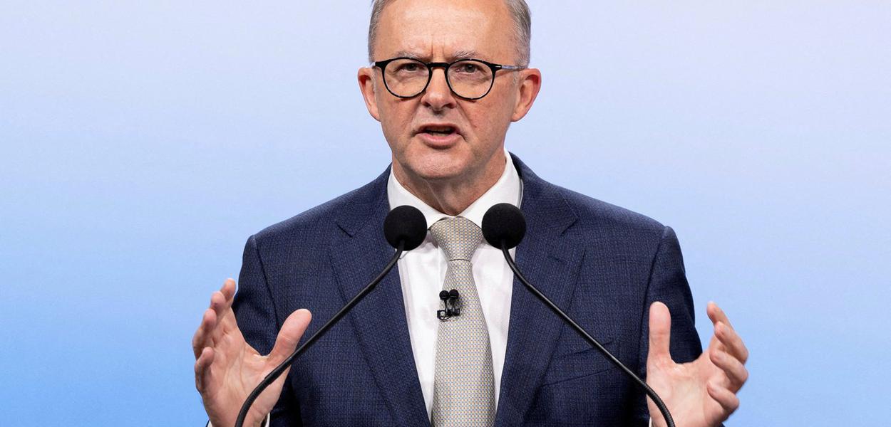 Anthony Albanese (Foto: Alex Ellinghausen/Reuters) Anthony Albanese