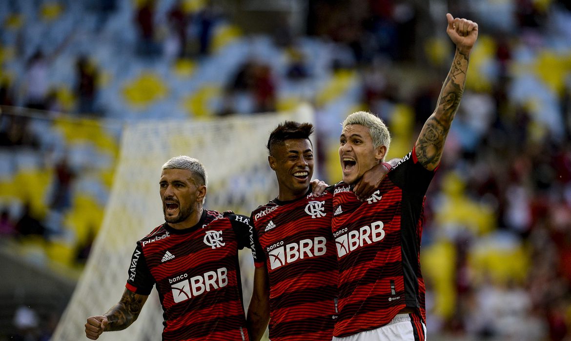 Jogadores do Flamengo