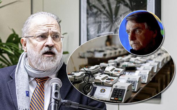 Augusto Aras, Bolsonaro e urna eletrônica