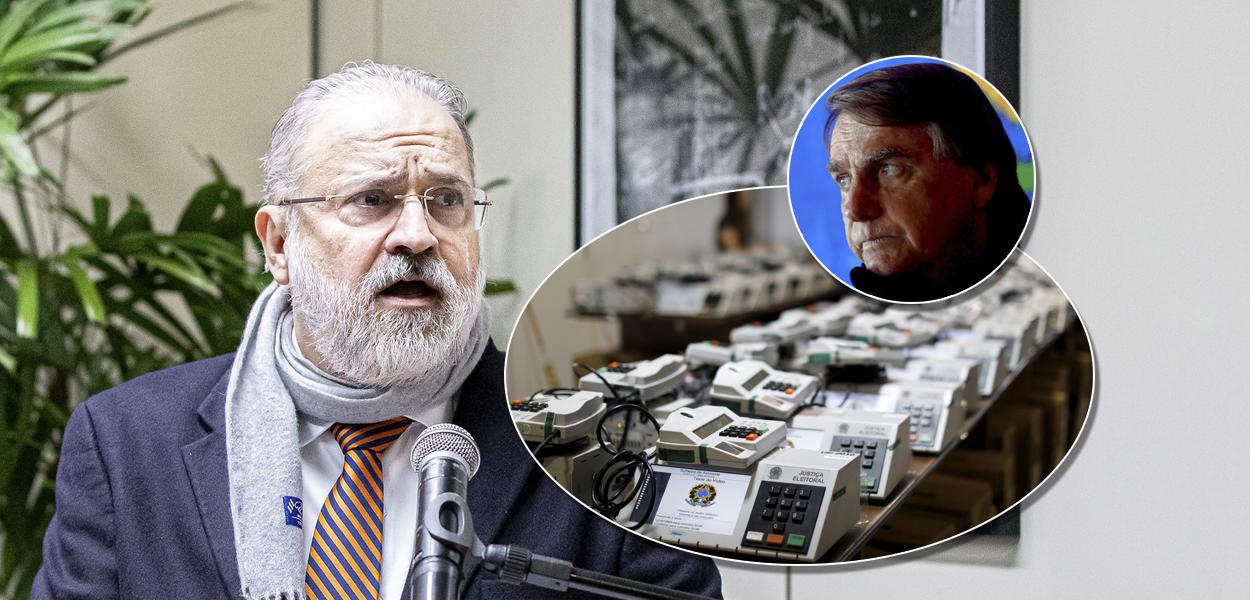 Augusto Aras, Bolsonaro e urna eletrônica