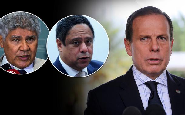 Chico Alencar, Orlando Silva e João Doria
