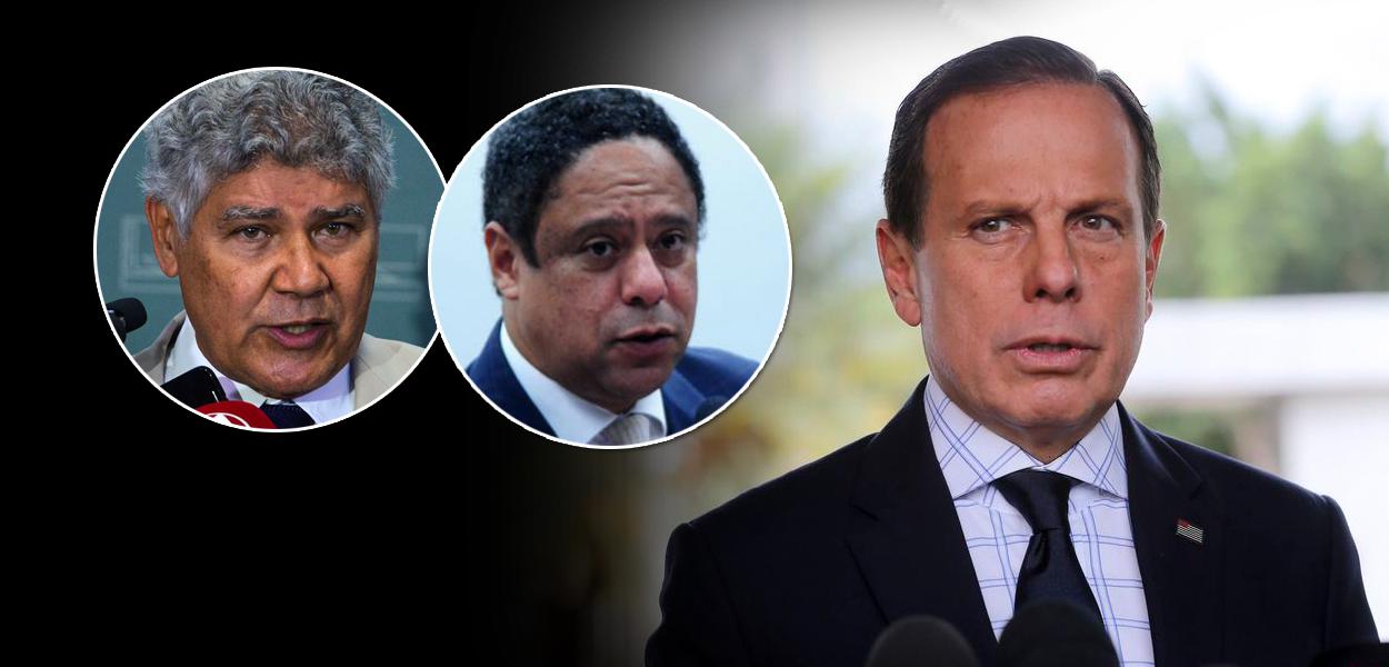Chico Alencar, Orlando Silva e João Doria
