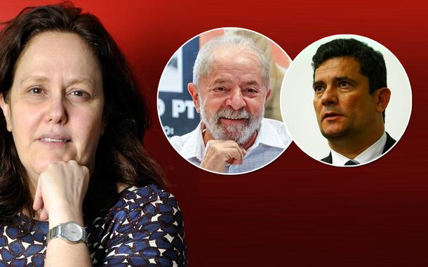 Maria Augusta Ramos, ex-presidente Luiz Inácio Lula da Silva e Sergio Moro