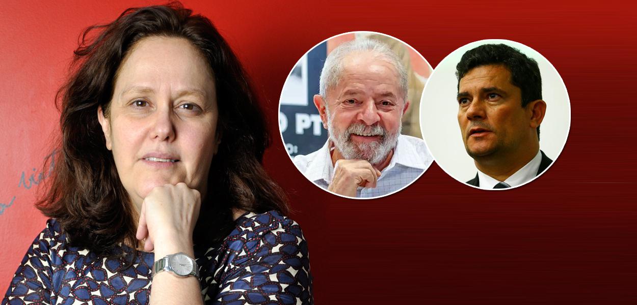 Maria Augusta Ramos, ex-presidente Luiz Inácio Lula da Silva e Sergio Moro