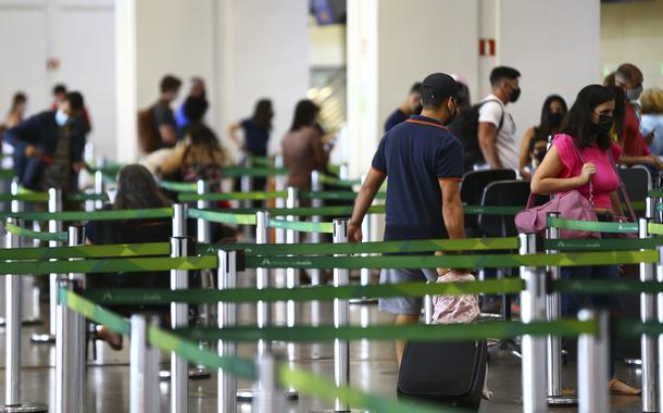 Movimentação de passageiros no Aeroporto Internacional de Brasília