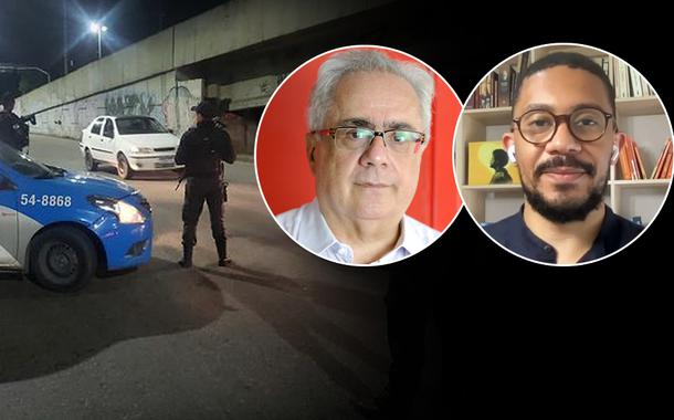 Jornalista Luís Nassif e o jurista Thiago Amparo