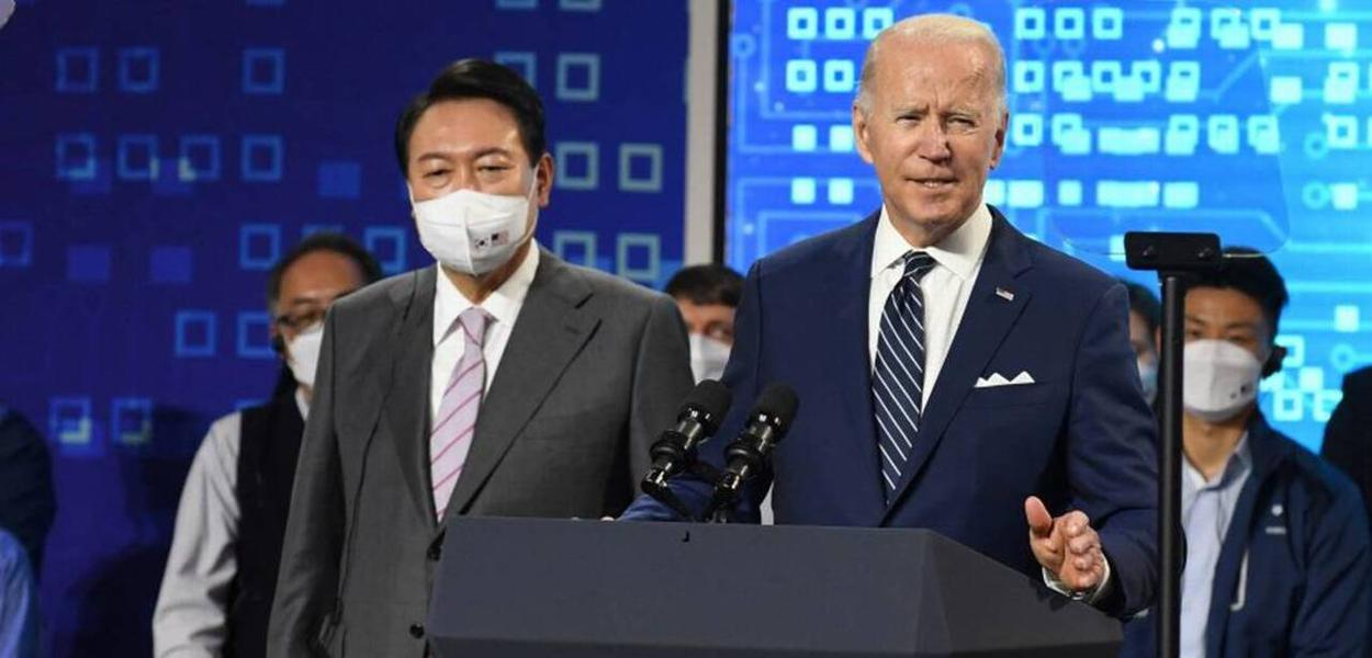 Biden na Coreia do Sul