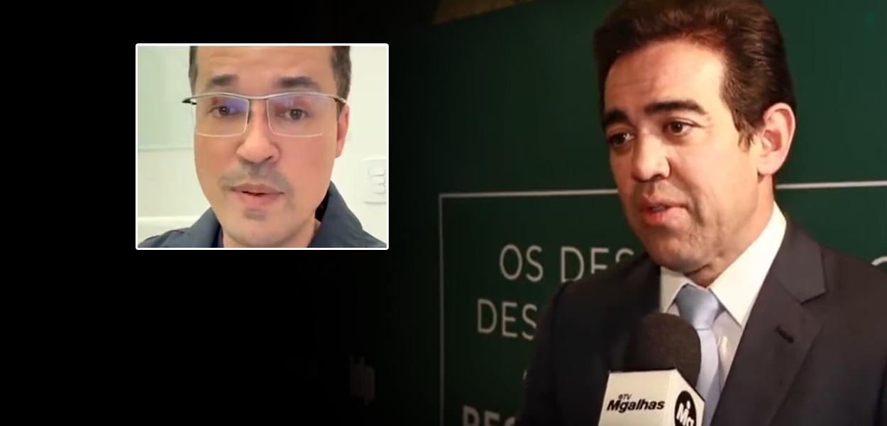 Deltan Dallagnol e Bruno Dantas