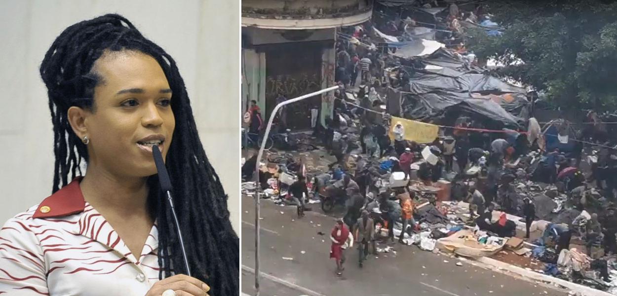 Érica Malunguinho e cracolândia