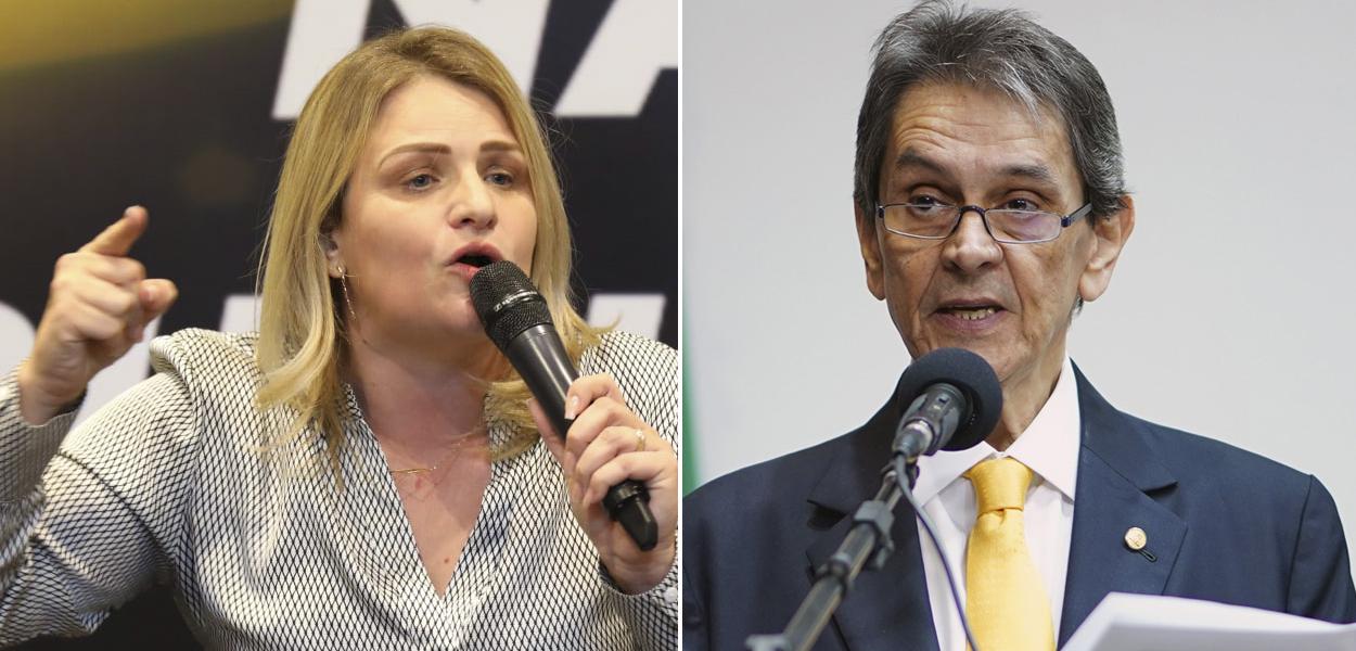 Graciela Nienov e Roberto Jefferson