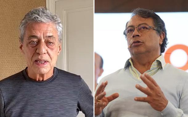 Chico Buarque e Gustavo Petro