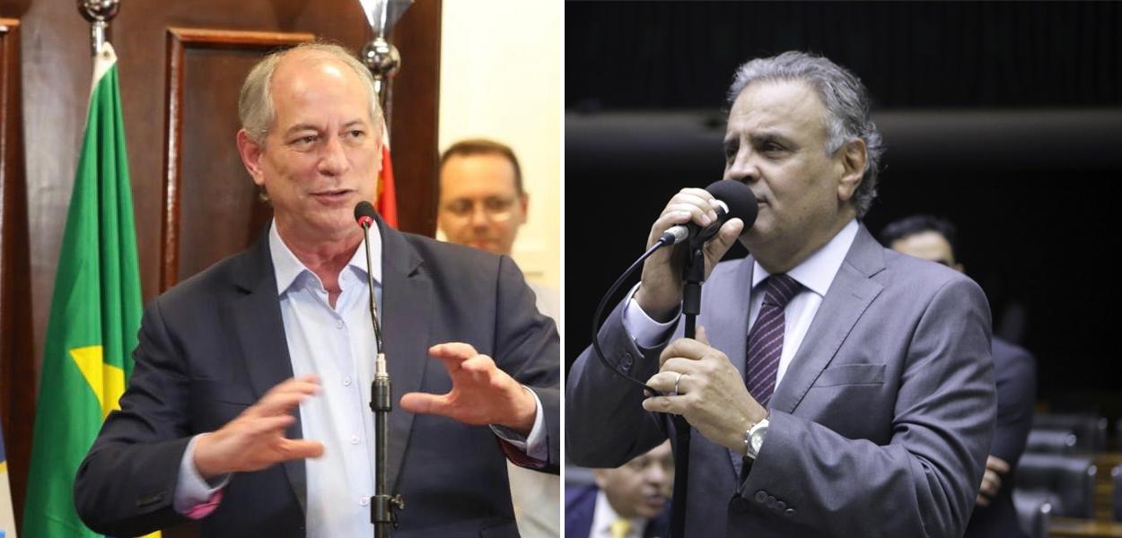 Ciro Gomes e Aécio Neves