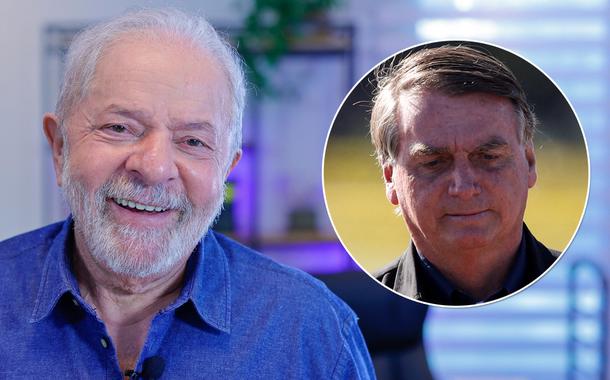 Ex-presidente Luiz Inácio Lula da Silva e Jair Bolsonaro