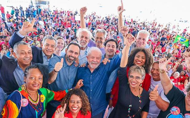 Luiz Inácio Lula da Silva em Contagem (MG)