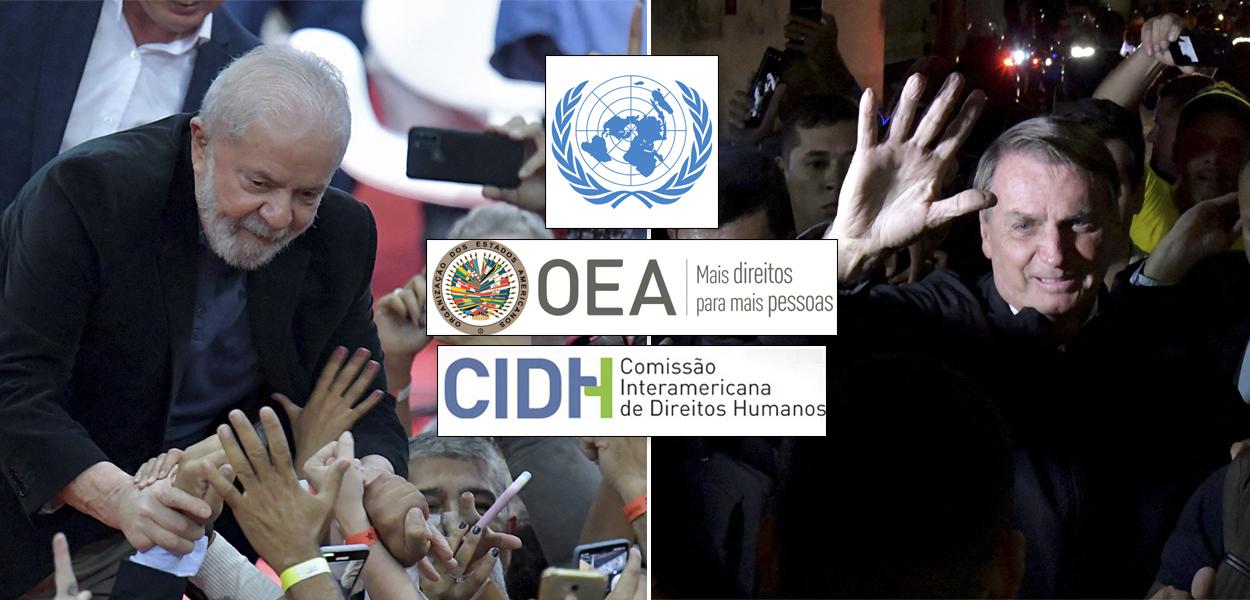 Lula e Jair Bolsonaro