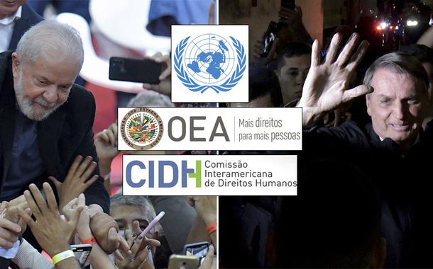 Lula e Jair Bolsonaro