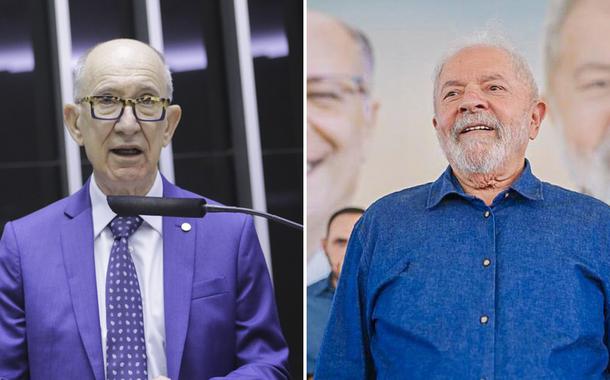 Rui Falcão e Lula