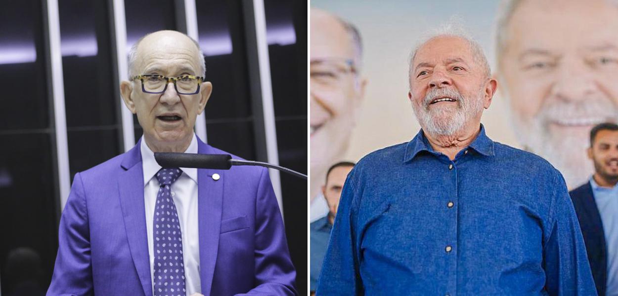 Rui Falcão e Lula