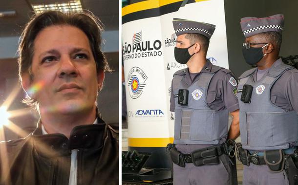 Fernando Haddad e a polícia do estado de São Paulo