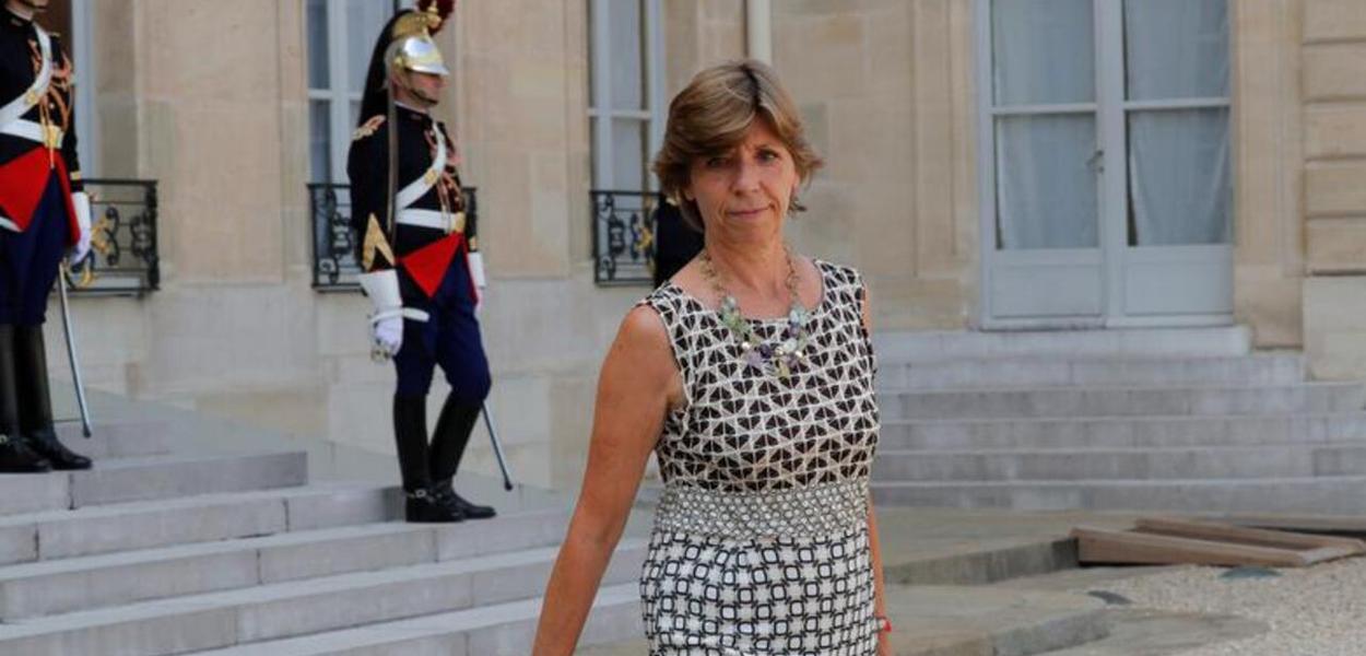 Catherine Collona, ministra das Relações Exteriores da França