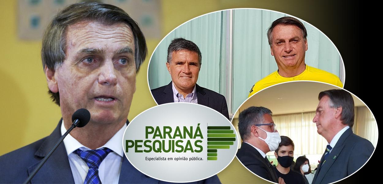 Bolsonaro e Murilo Hidalgo