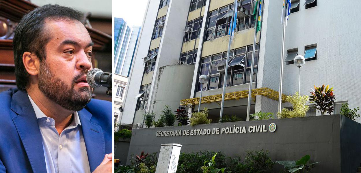 Governador Cláudio Castro e a Polícia Civil do Rio