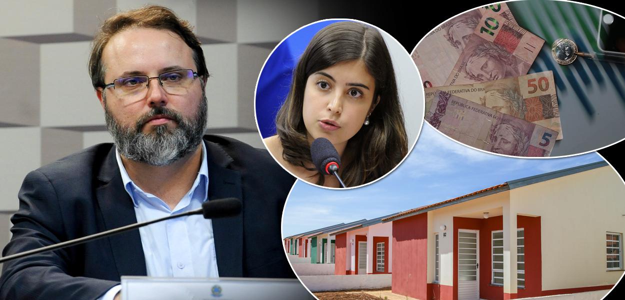 Daniel Cara e a deputada Tabata Amaral