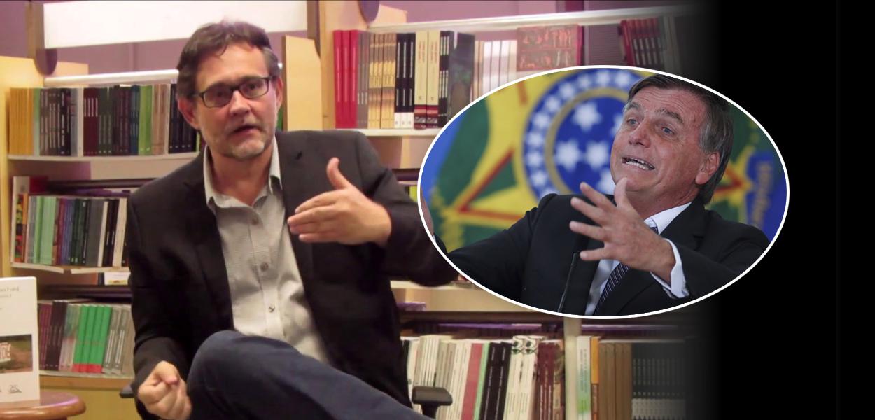 João Cezar de Castro Rocha e Jair Bolsonaro