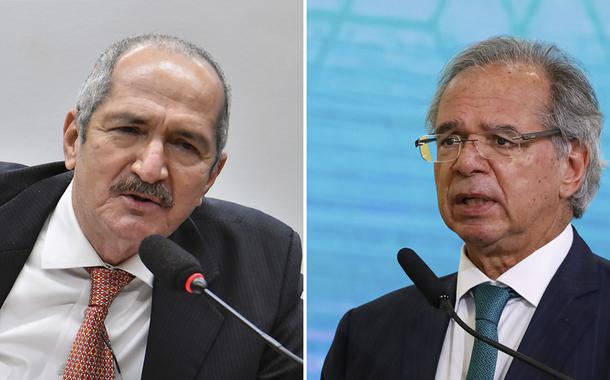 Aldo Rebelo e Paulo Guedes