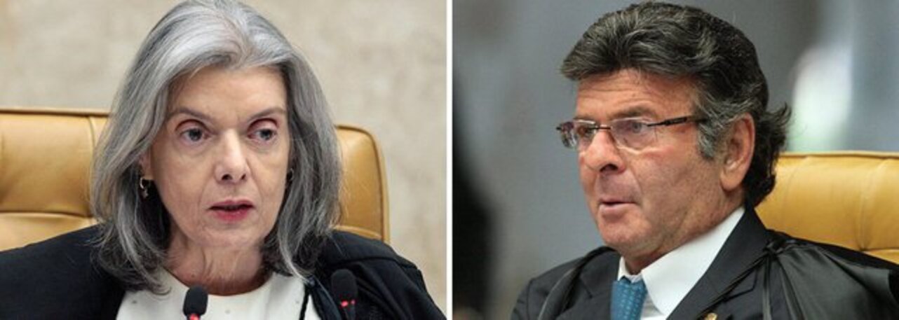 Cármen Lúcia e Luiz Fux