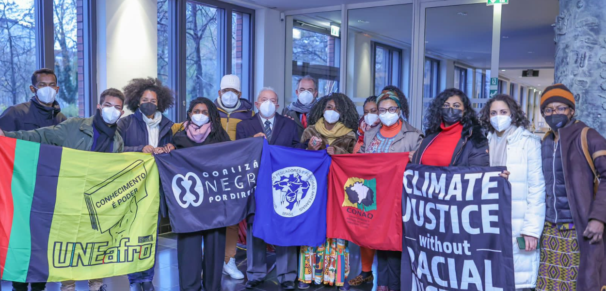 Lula encontra Coalizão Negra por Direitos em Berlim