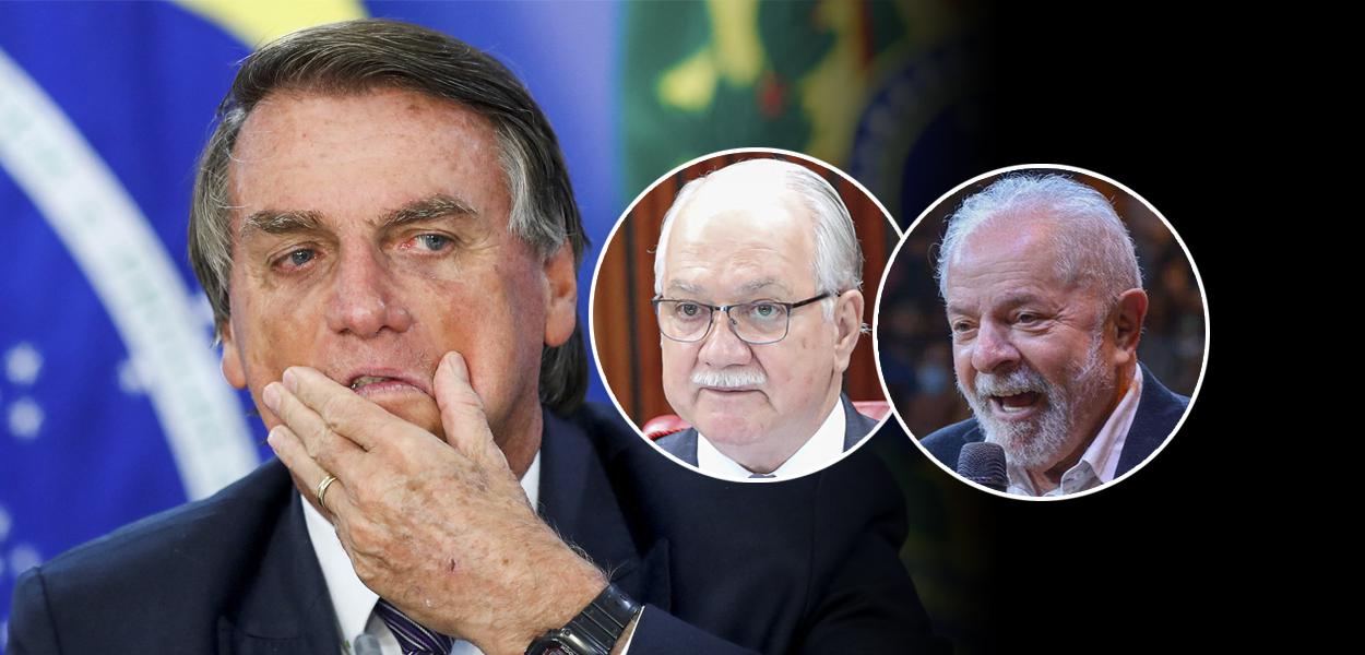 Bolsonaro, Fachin e Lula