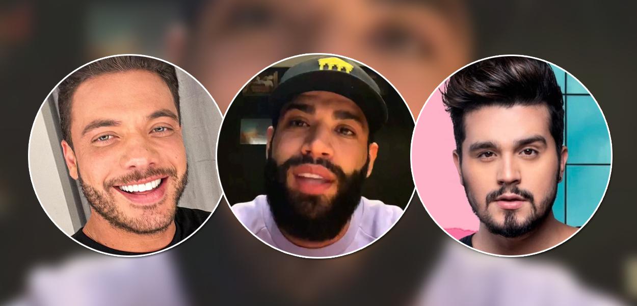 Wesley Safadão, Gusttavo Lima e Luan Santana