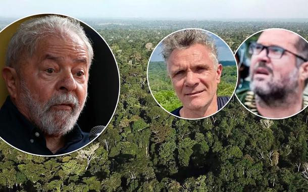 Lula, Dom Philips e Bruno Araújo Pereira