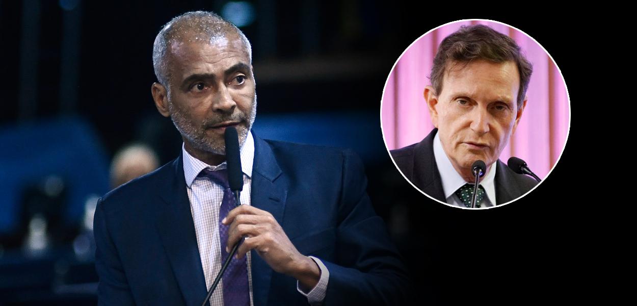 Romário e Marcelo Crivella