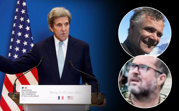 John Kerry, Dom Philips e Bruno Araújo Pereira