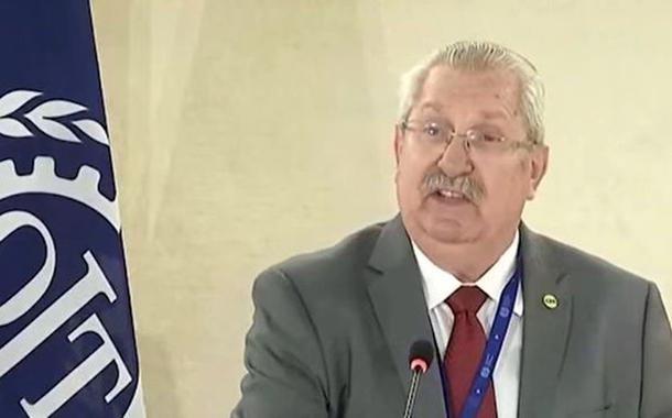 Antonio Neto, delegado dos trabalhadores do Brasil em Conferência da OIT