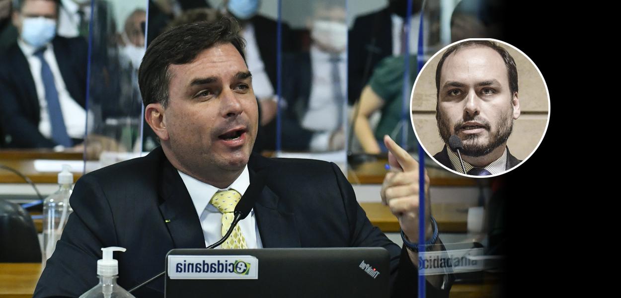 Flávio e Carlos Bolsonaro