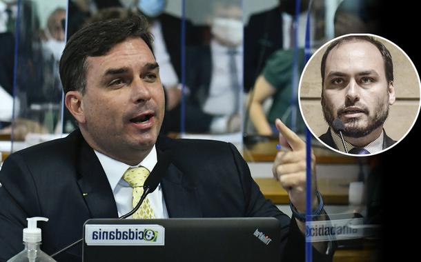 Flávio e Carlos Bolsonaro