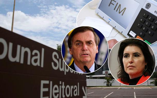 TSE, Jair Bolsonaro e Simone Tebet