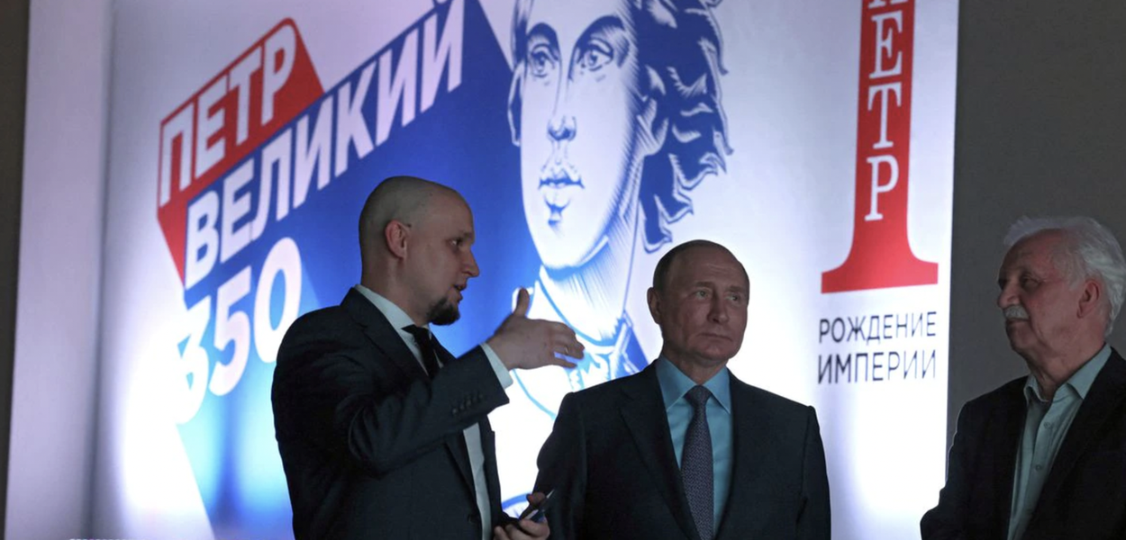 Putin celebra 350 anos de Pedro, o Grande